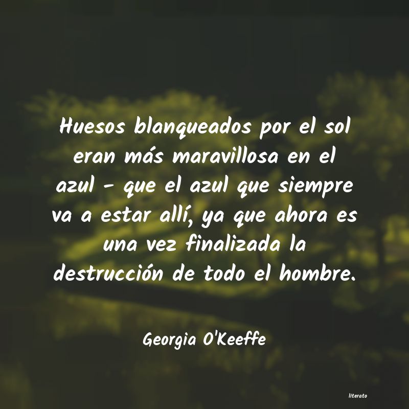 frases de Georgia O'Keeffe