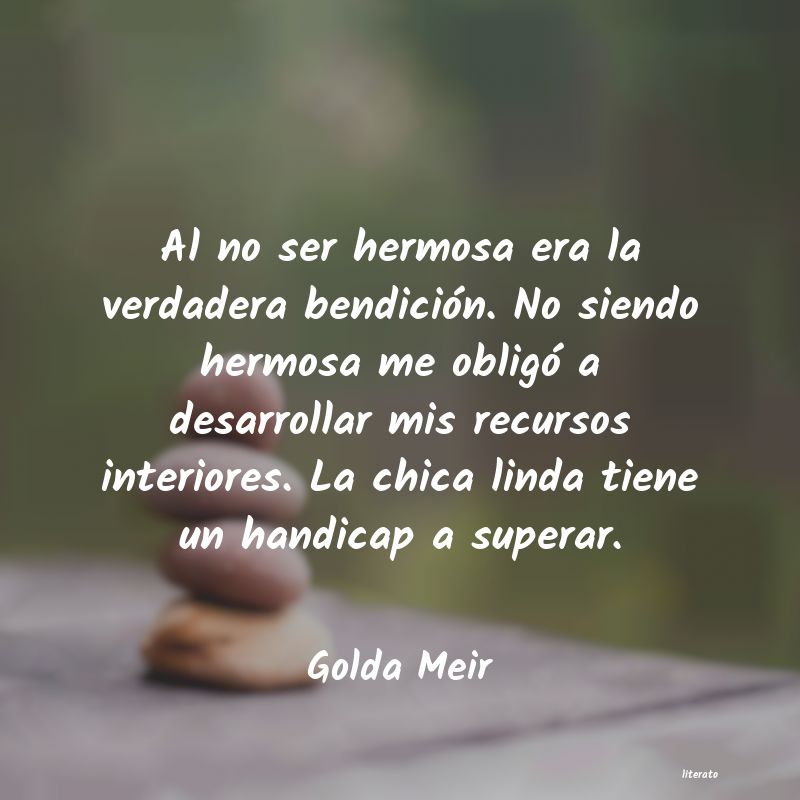 Frases de Golda Meir