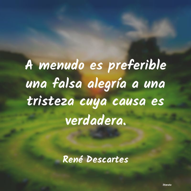 Frases de René Descartes