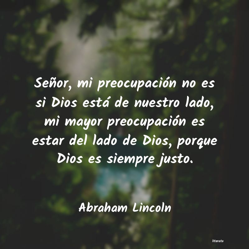 Frases de Abraham Lincoln