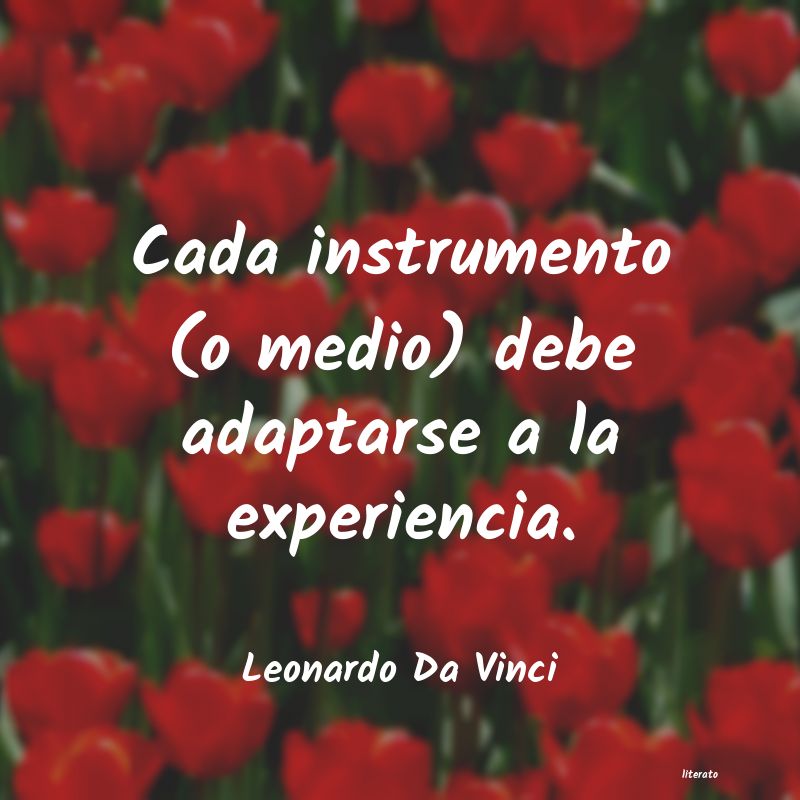 Frases de Leonardo Da Vinci