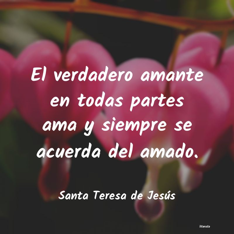 frases de Santa Teresa de Jesús