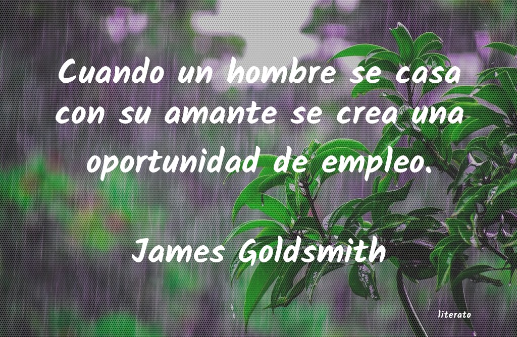 frases de James Goldsmith