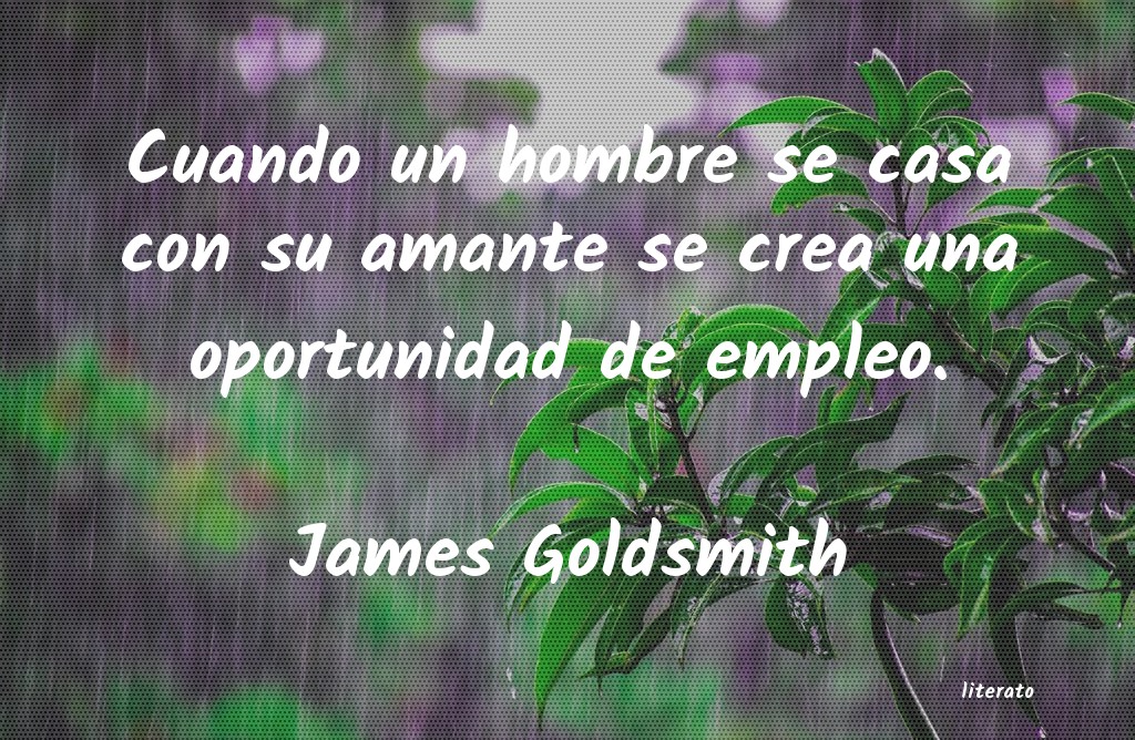 Frases de James Goldsmith