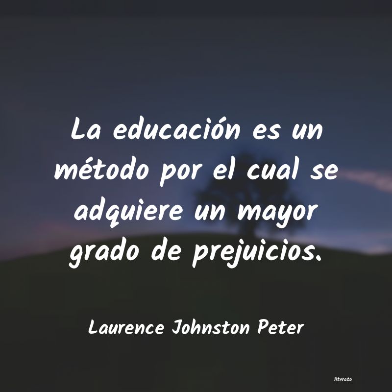 frases de Laurence Johnston Peter