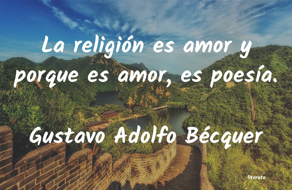 Frases de Gustavo Adolfo Bécquer