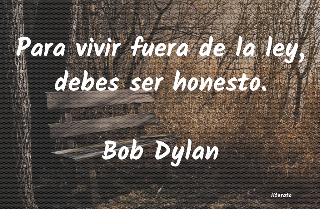 Frases de Bob Dylan