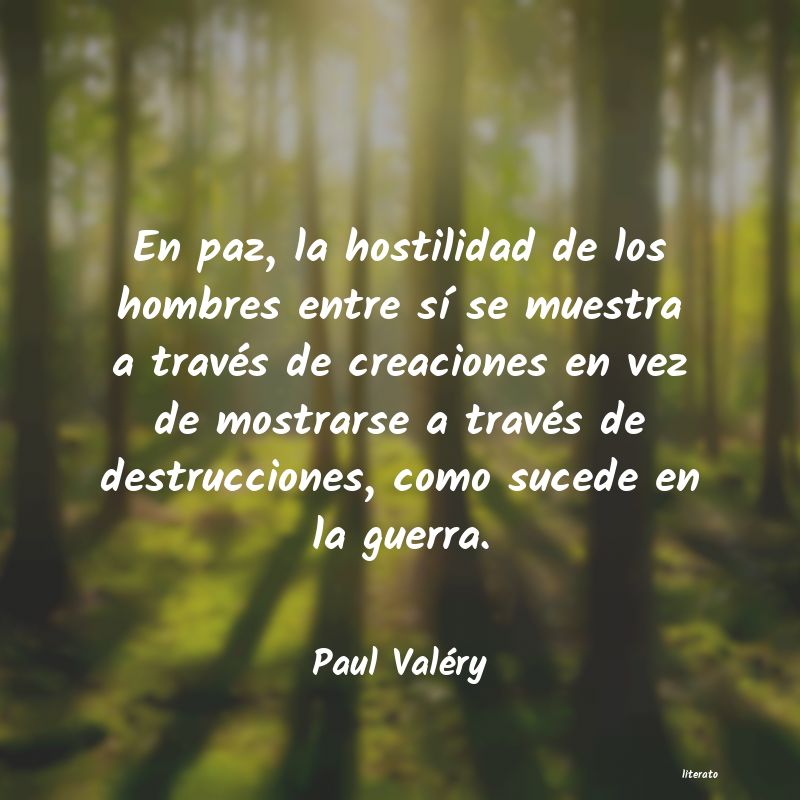 frases de Paul Valéry
