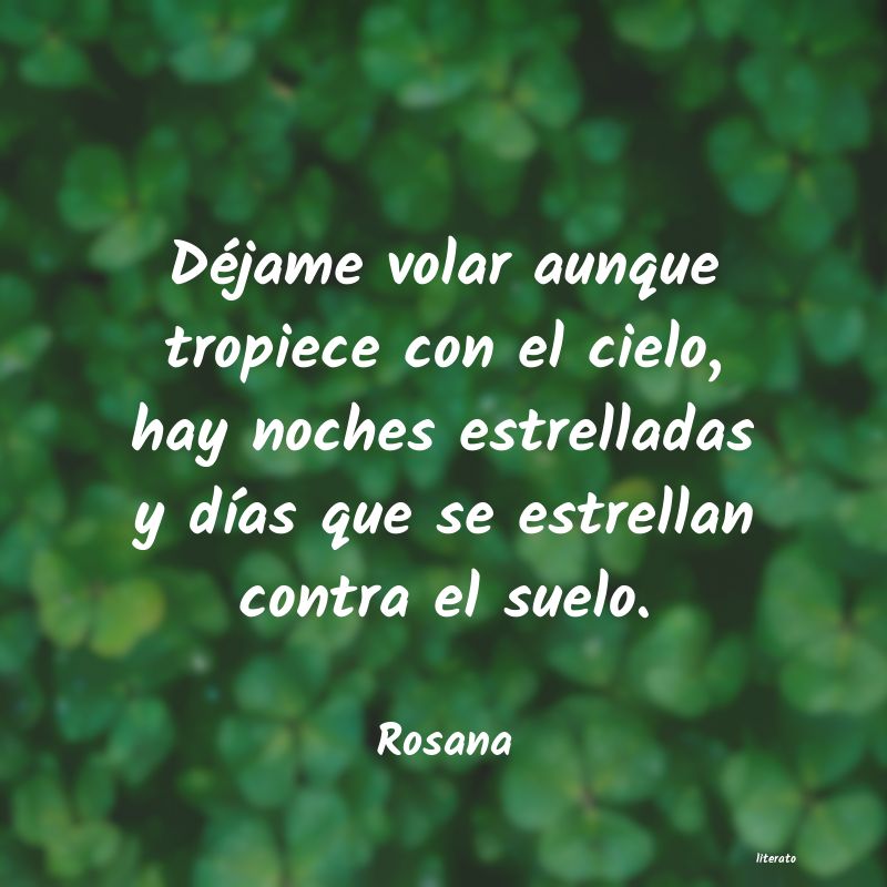 frases de Rosana