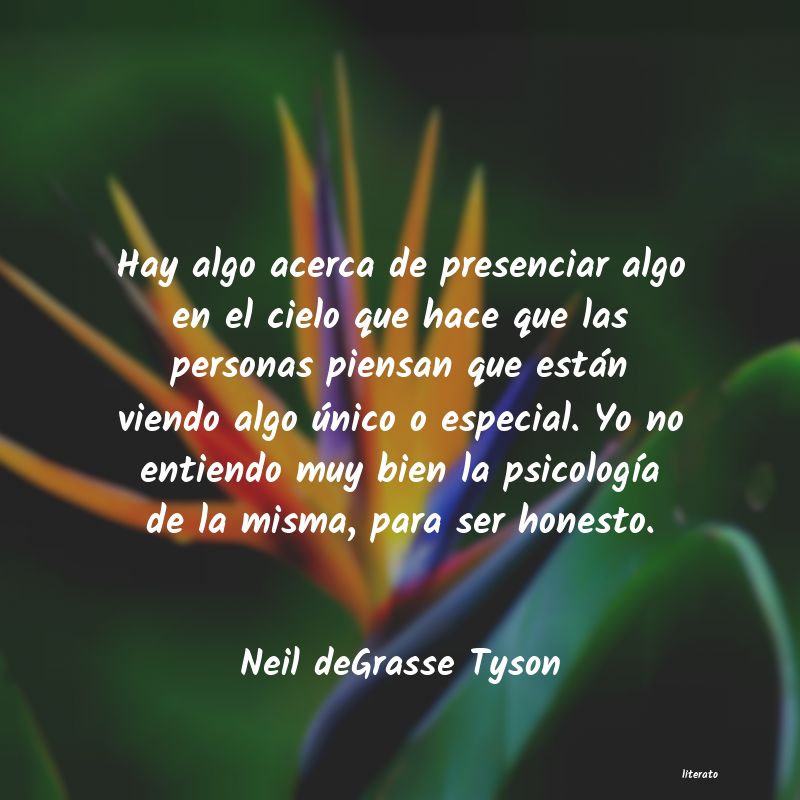 Frases de Neil deGrasse Tyson