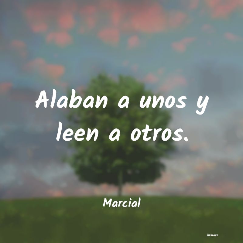 frases de Marcial