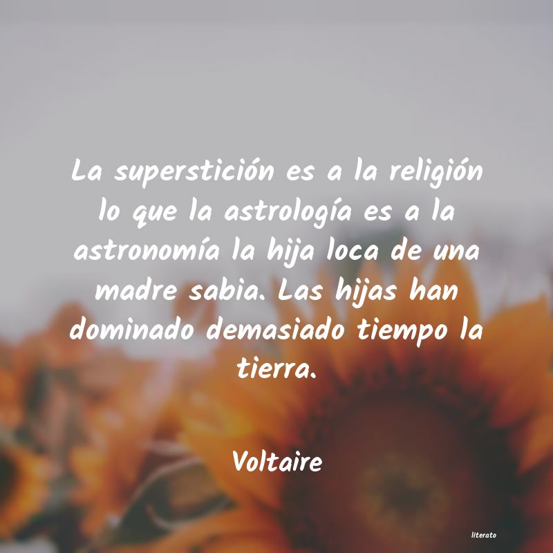 frases de Voltaire