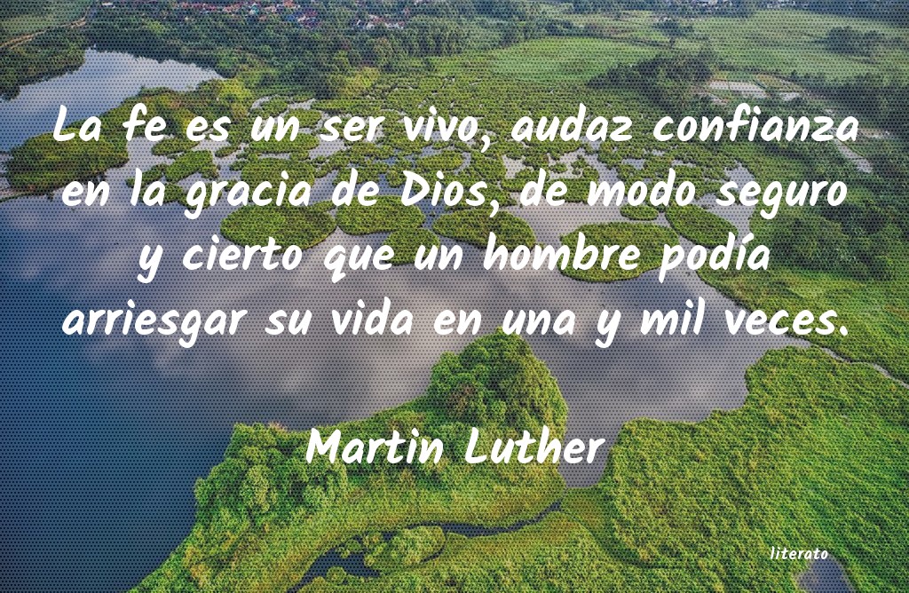 Frases de Martin Luther