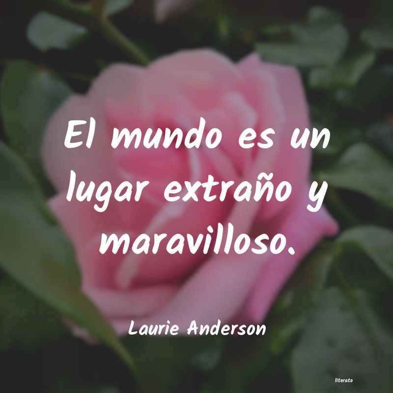 Frases de Laurie Anderson