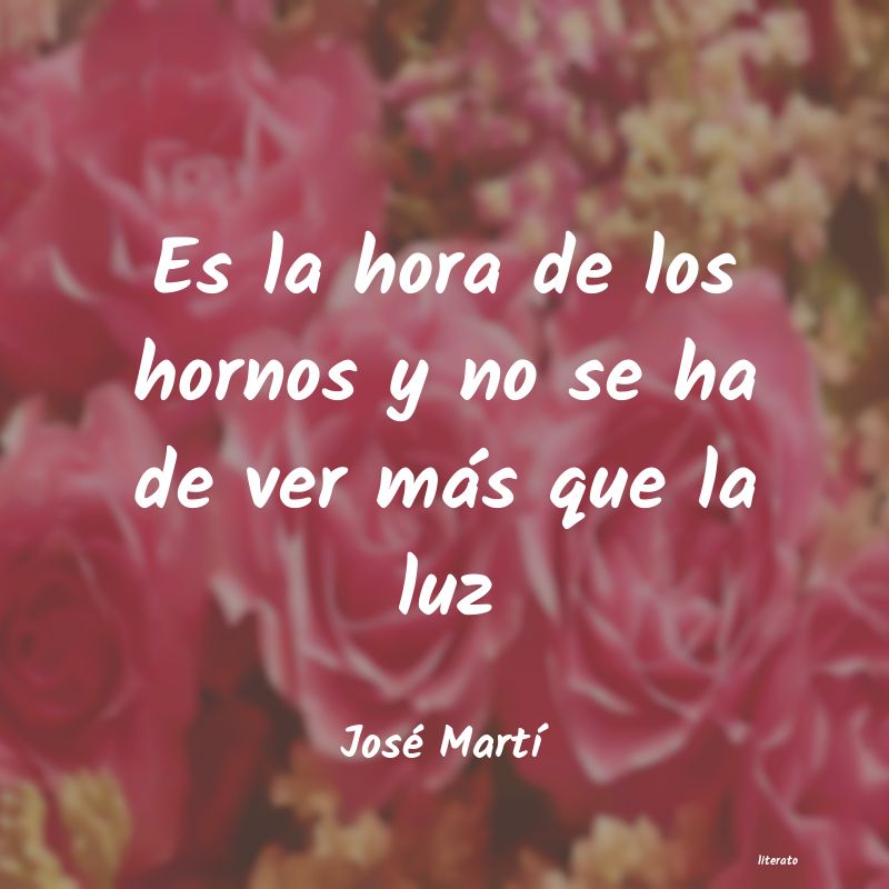 frases de José MartÃ
