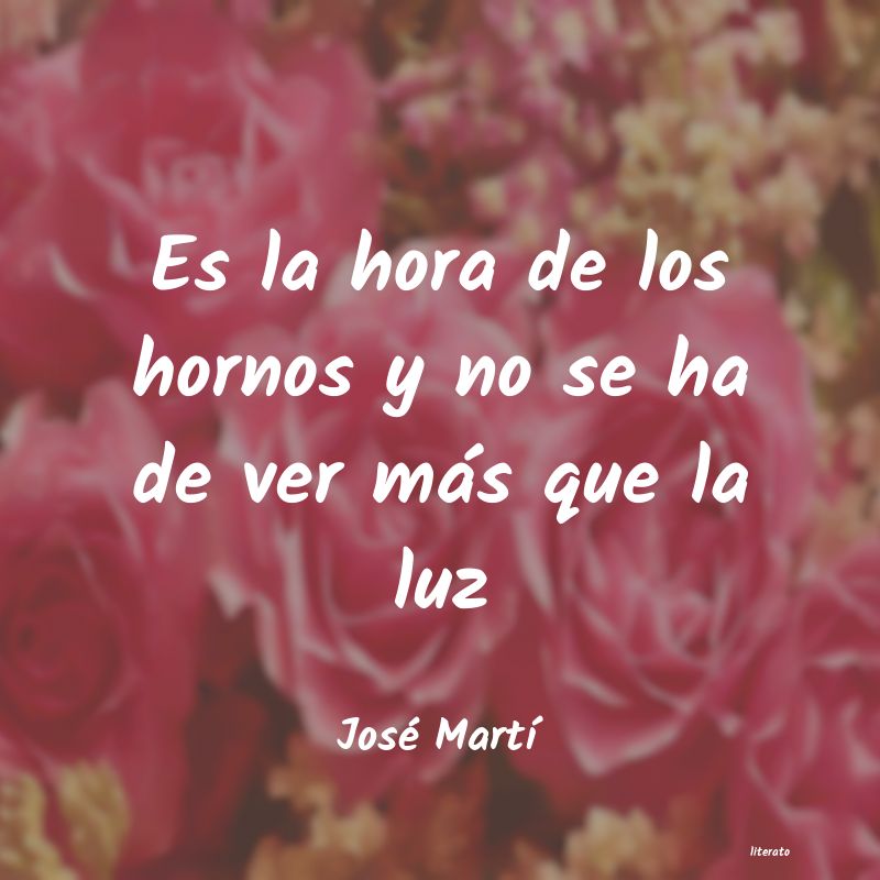 Frases de José Martí