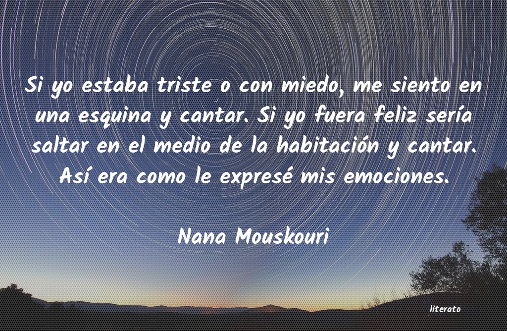 frases de Nana Mouskouri