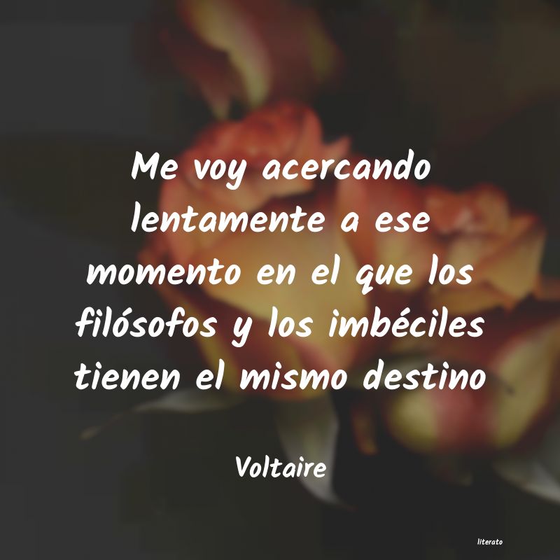 frases de Voltaire