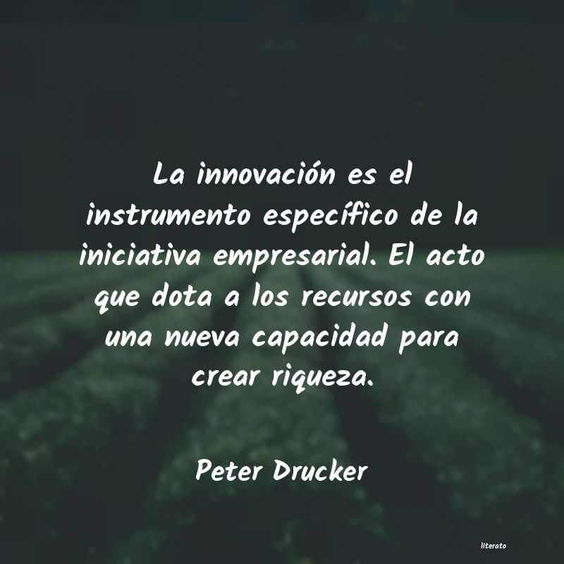 Frases de Peter Drucker