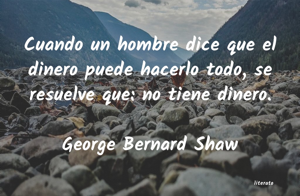 frases de George Bernard Shaw