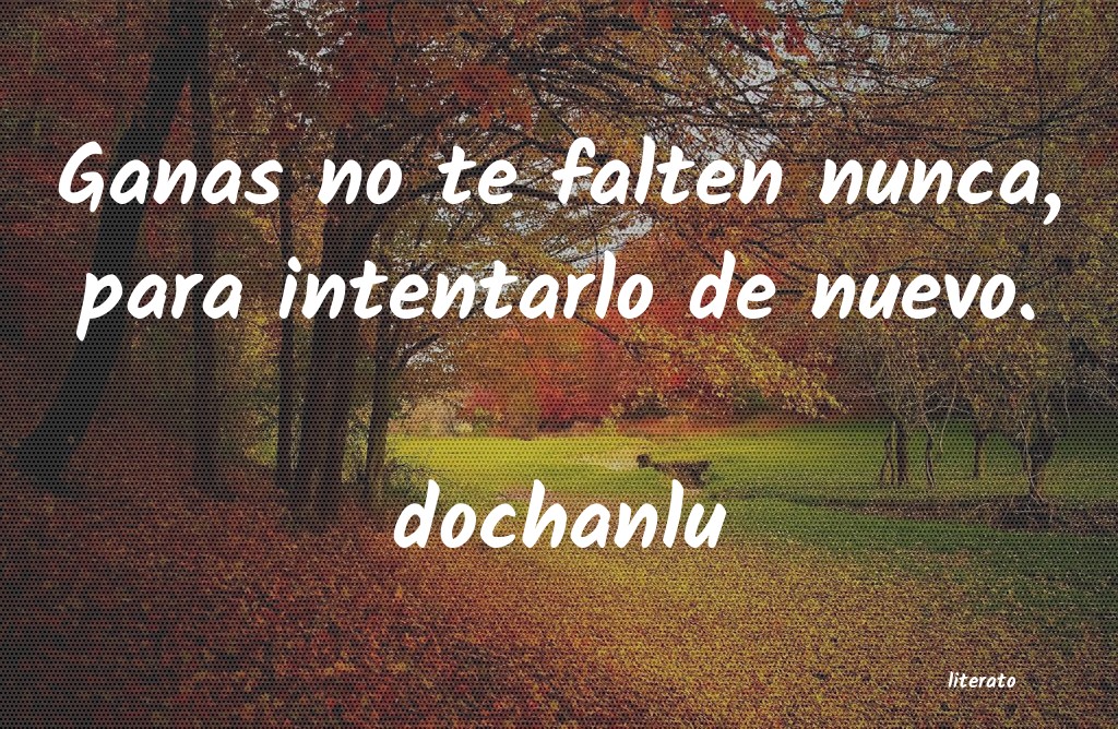 Frases de dochanlu