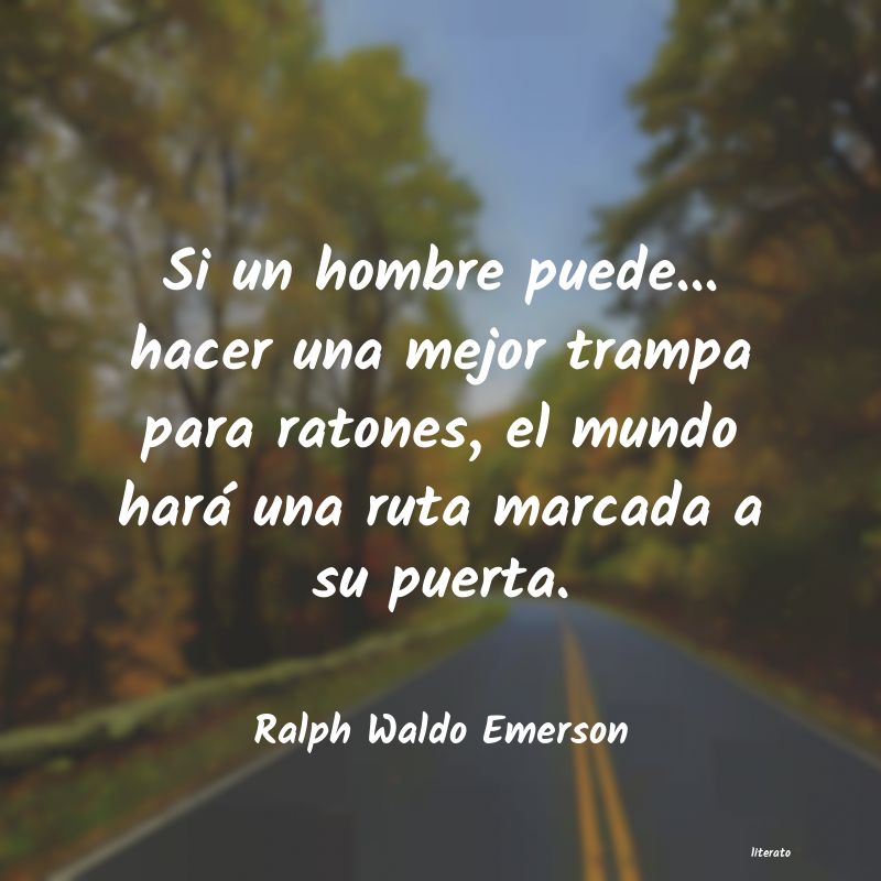 Frases de Ralph Waldo Emerson