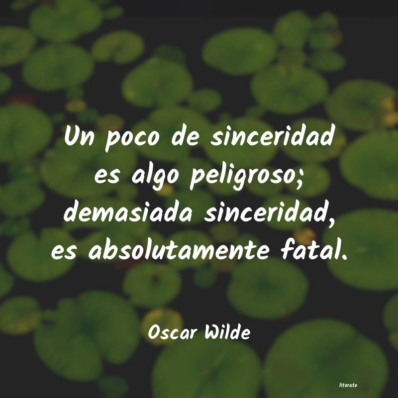 Frases de Oscar Wilde