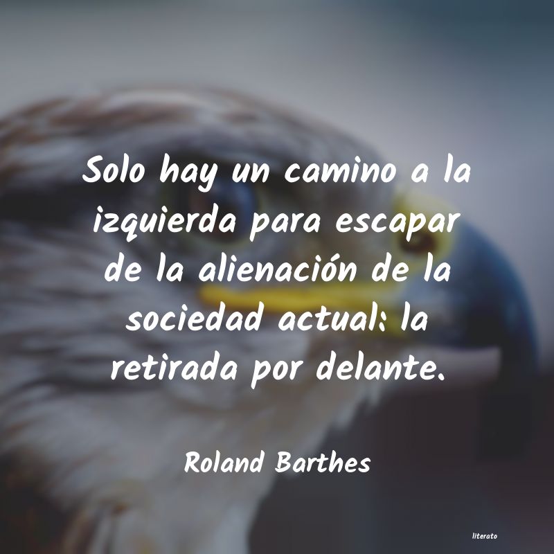 Frases de Roland Barthes