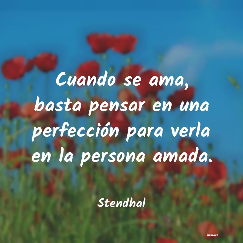 Frases de Stendhal