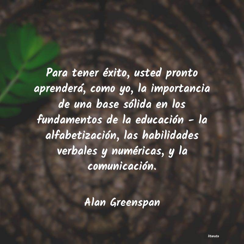 frases de Alan Greenspan