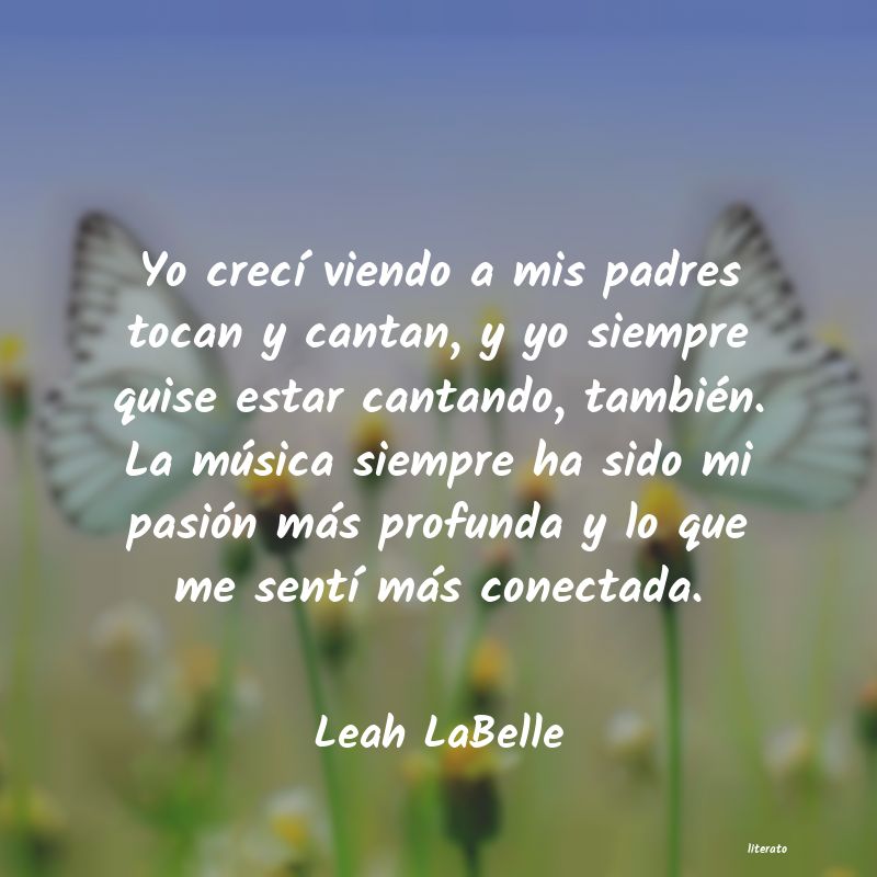 Frases de Leah LaBelle