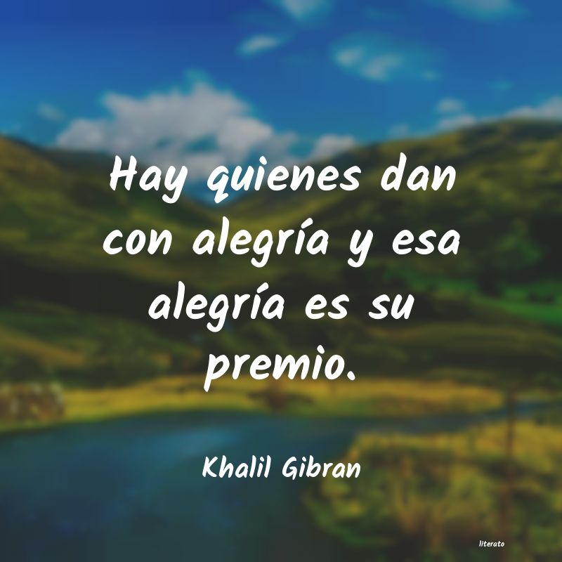 Frases de Khalil Gibran