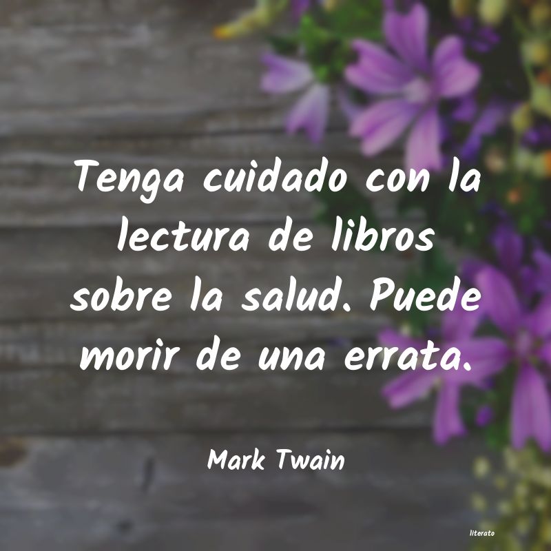 frases de Mark Twain