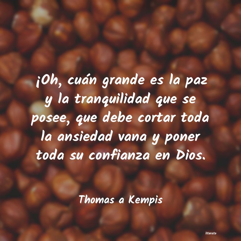 <ol class='breadcrumb' itemscope itemtype='http://schema.org/BreadcrumbList'>
<li itemprop='itemListElement'><a href='/autores/'>Autores</a></li>
<li itemprop='itemListElement'><a href='/autor/thomas_a_kempis/'>thomas a kempis</a></li>
</ol>