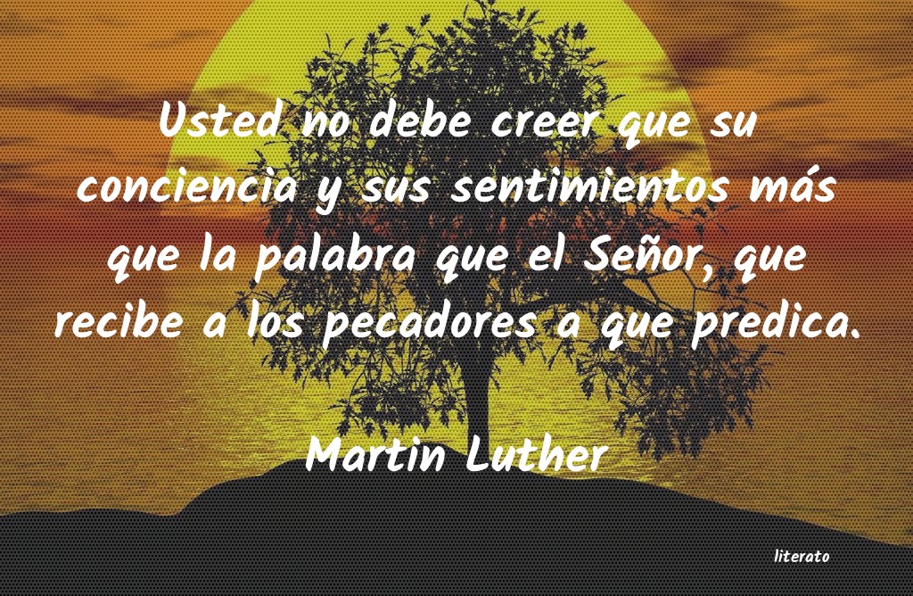 Frases de Martin Luther