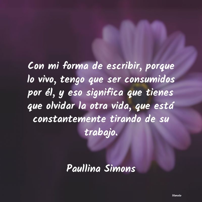 frases de Paullina Simons
