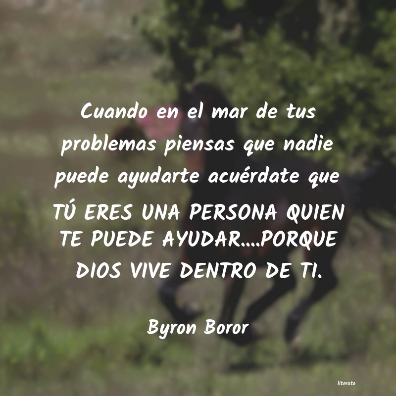 Frases de Byron Boror
