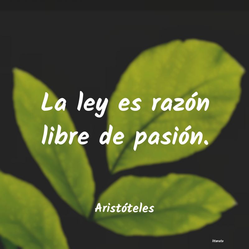 Frases de Aristóteles