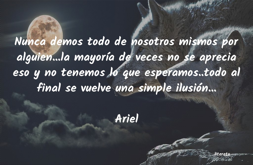 frases de Ariel