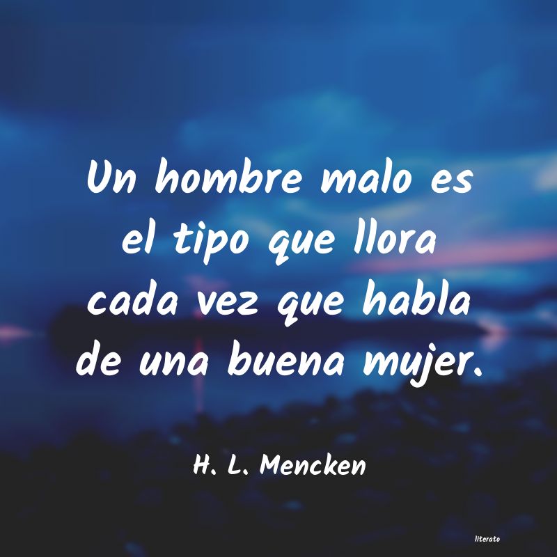 frases de H. L. Mencken