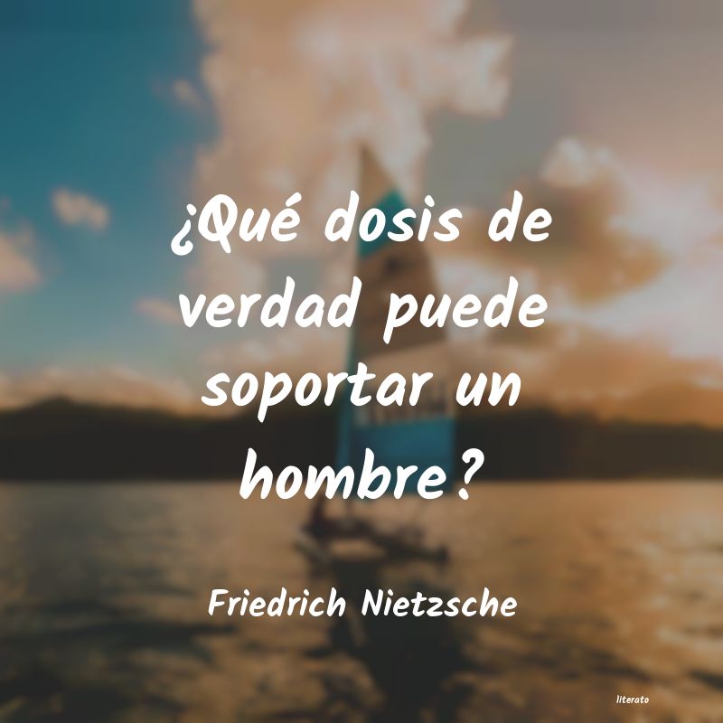 Frases de Friedrich Nietzsche