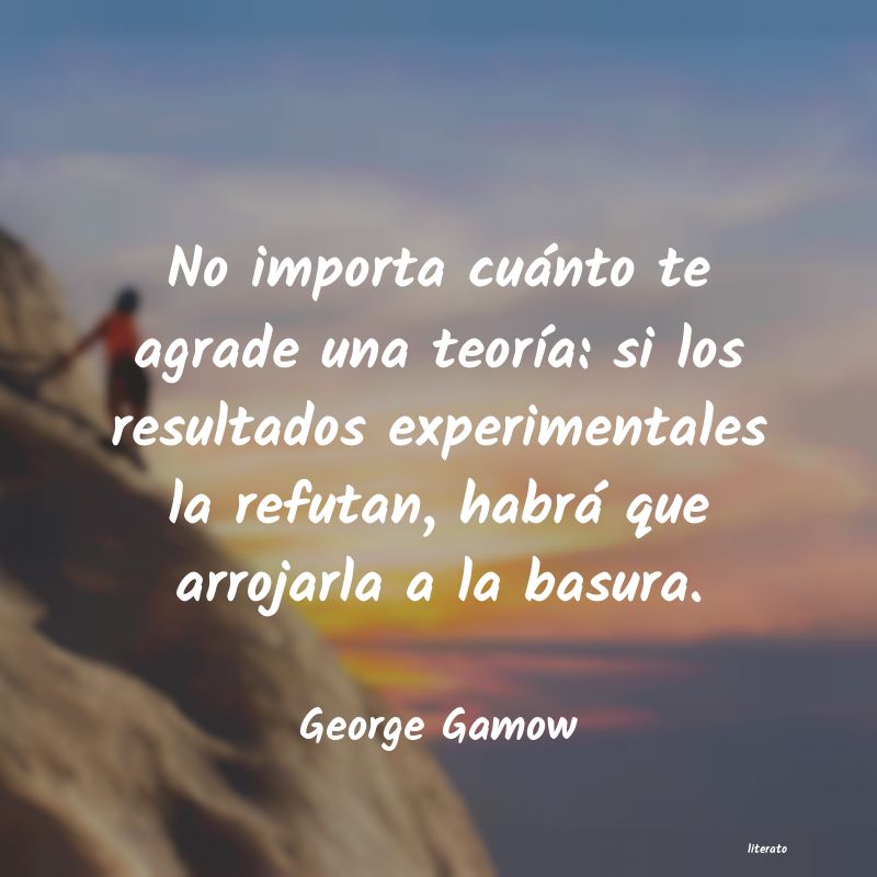frases de George Gamow