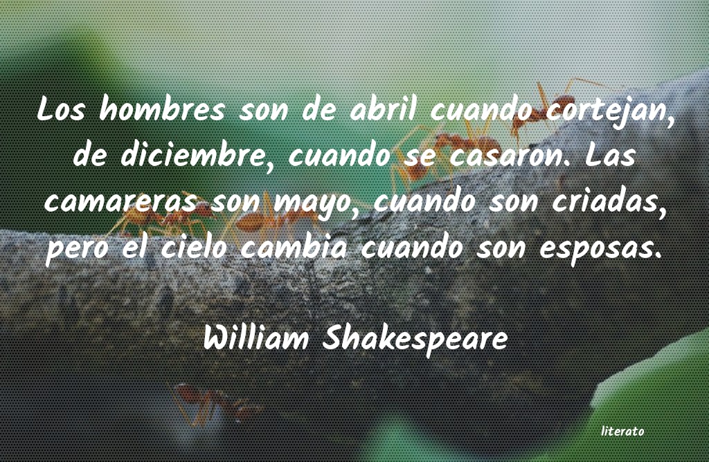 frases de William Shakespeare