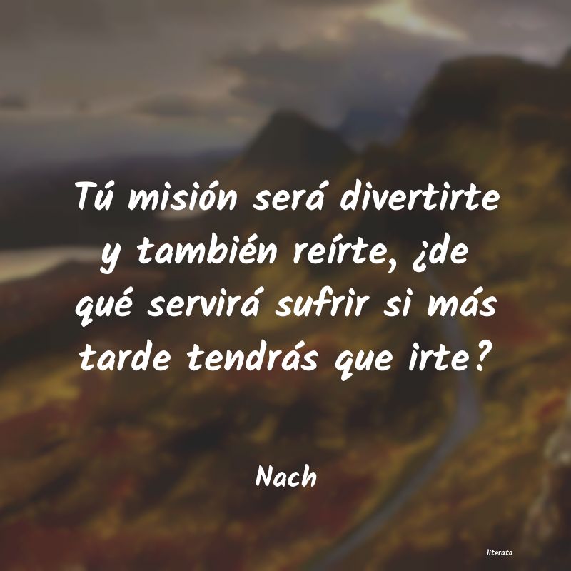 frases de Nach