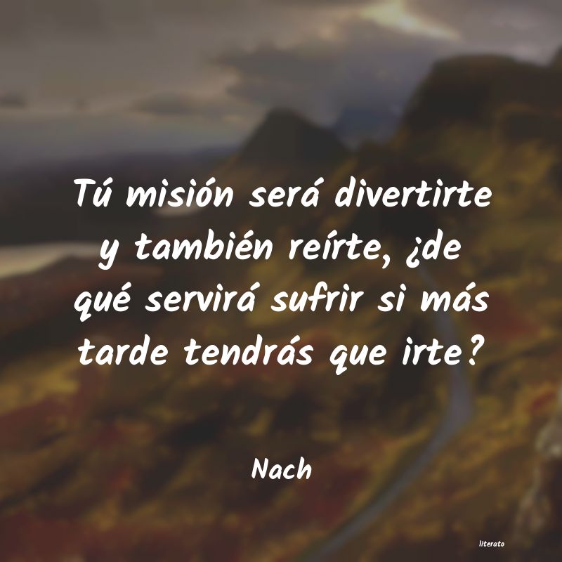 Frases de Nach