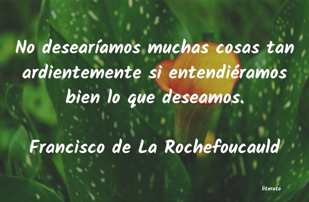 Frases de Francisco de La Rochefoucauld