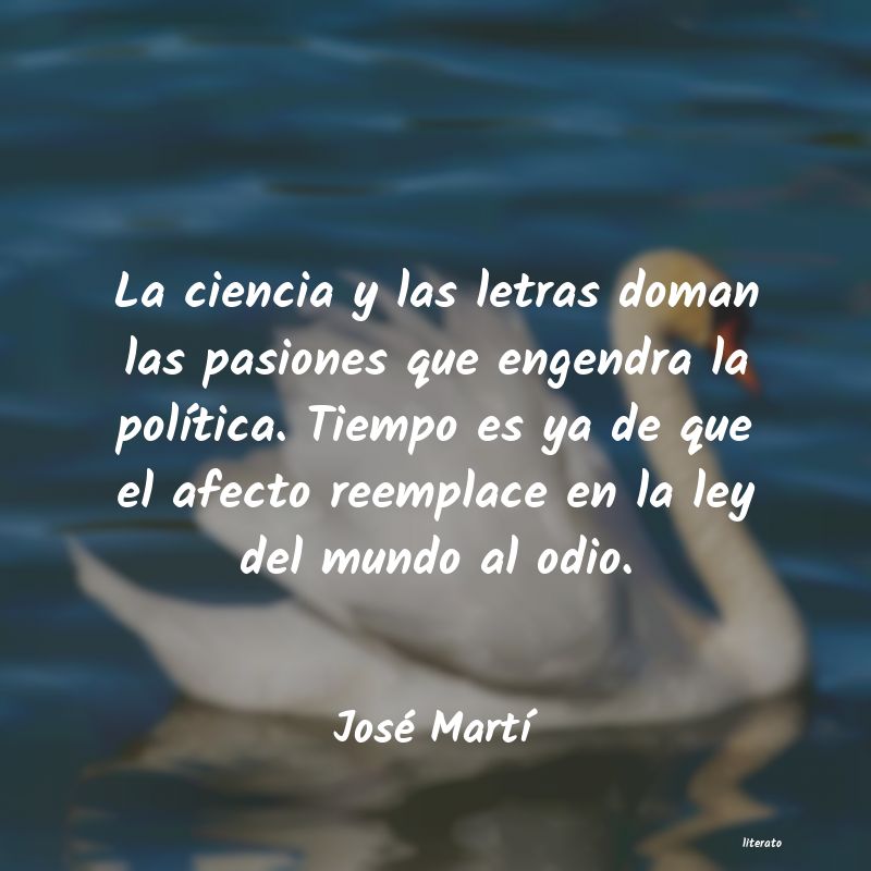 Frases de José Martí