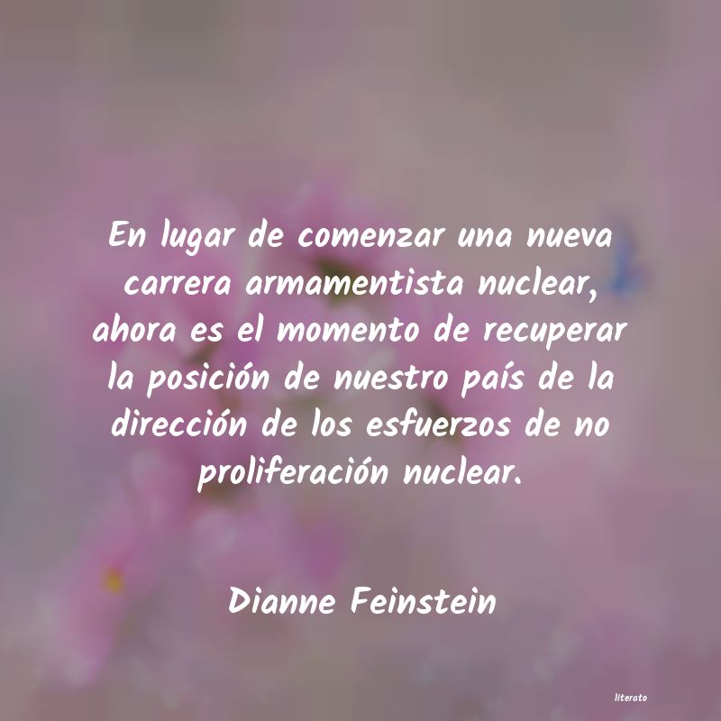 frases de Dianne Feinstein