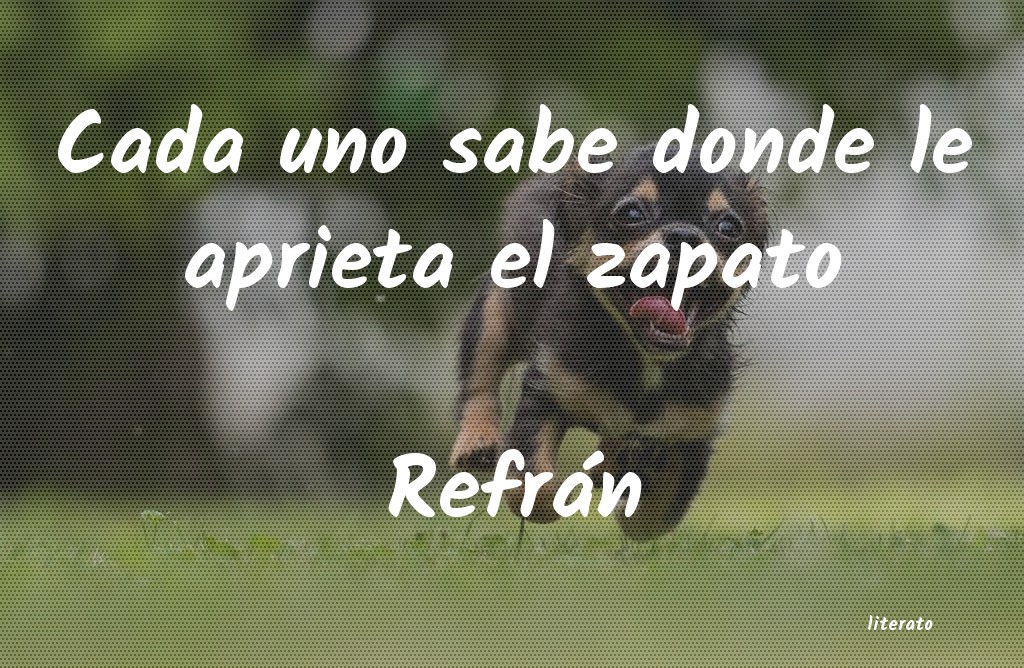 Frases de Refrán