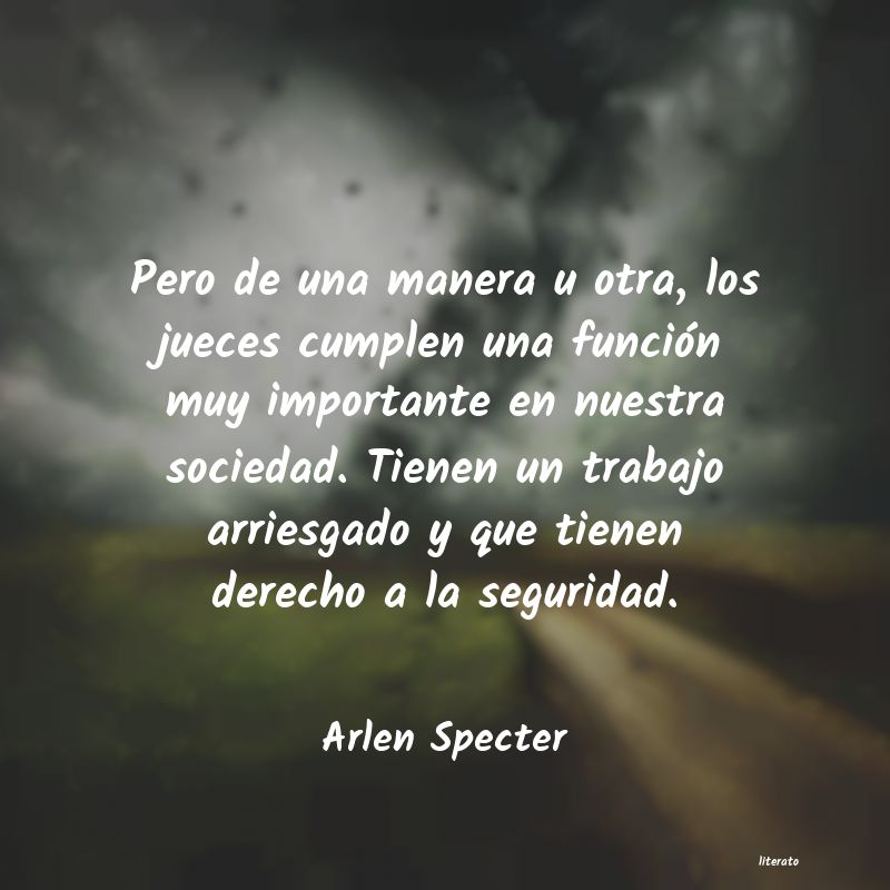 frases de Arlen Specter